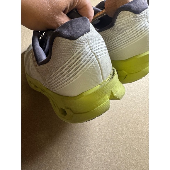 On Running Cloudflyer 4 Mens 13 Grey Lime Green Road Running Shoes 55.97901 main image 5